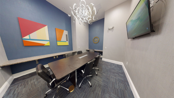 Have a productive team meeting in our conference rooms that are already set up with television and HDMI cords