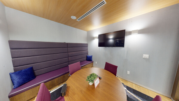 Meet with coworkers or clients in one of three conference rooms!